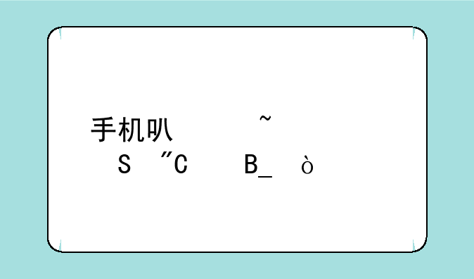 手机可以查考研成绩吗？
